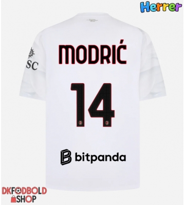 AC Milan Luka Modric #14 Udebanetrøje 2026-27 Kort ærmer AC Milan Luka Modric #14 Udebanetrøje 2026-27 Kort ærmer